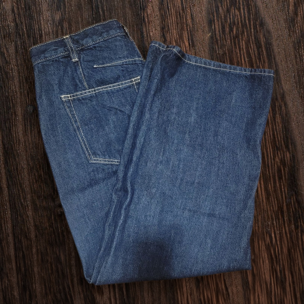 Universal Thread Blue Ankle Cropped Jeans Classic Denim - Picture 6 of 9